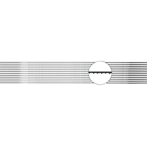 LAME DE SCIE À DÉCOUPER POUR MÉTAUX PACK DE 12 LONGUEUR LAME DE SCIE 130 MM SONSTIGE (1/2)