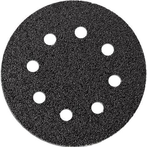 Set de feuilles abrasives pour ponceuse excentrique avec bande auto-agrippante, perforé Fein 63717233020 Grain 40, 60, (1/3)