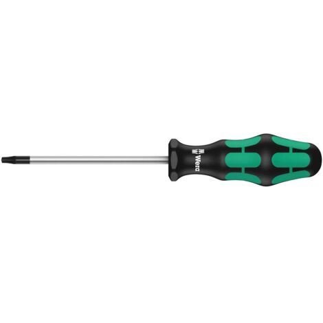 Tournevis TORX WERA Kraftform plus serie 300 avec orifice, T20x100mm