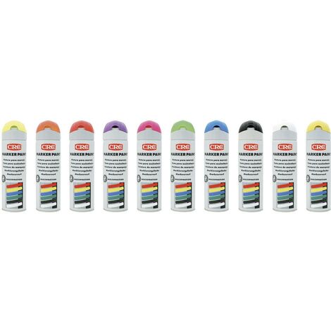 Peinture de marquage MARKER PAINT blanc 500 ml CRC 10162-AA C68190