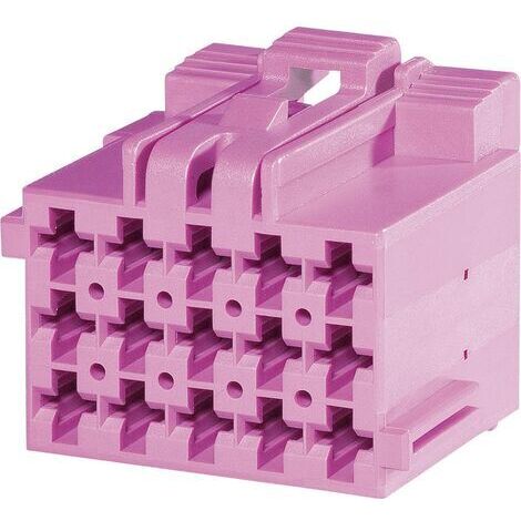 TE Connectivity Boîtier femelle pour câble série J-P-T Nbr total de pôles 15 Pas: 5 mm 1-967623-1 1 pc(s) V731371 (1/4)