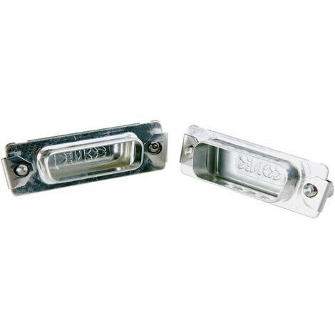 Capot de blindage SUB-D Conec 165X16769X argent 1 pc(s) V165831 (1/4)