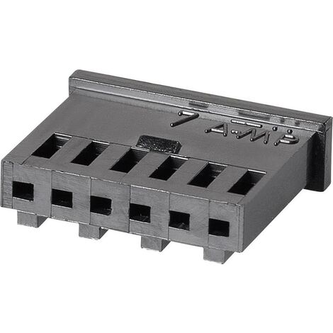 TE Connectivity Boîtier femelle pour câble série AMPMODU MOD II Nbr total de pôles 2 Pas: 2.54 mm 280358 1 pc(s) V466561 (1/2)