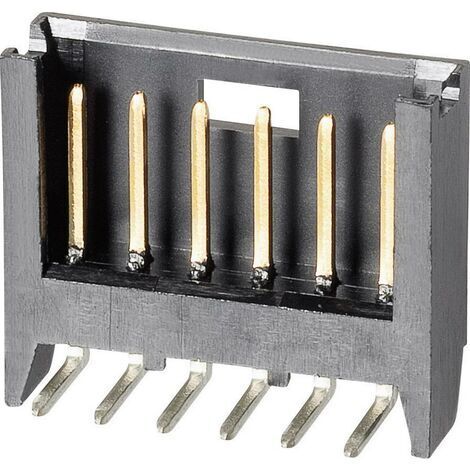 TE Connectivity Barrette mâle (standard) série AMPMODU MOD II Nbr total de pôles 12 Pas: 2.54 mm 280523-1 1 pc(s) V408391 (1/5)
