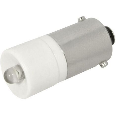 CML 1860225W3 Voyant de signalisation LED blanc froid BA9S 12 V/DC, 12 V/AC 2400 mcd V072481 (1/2)