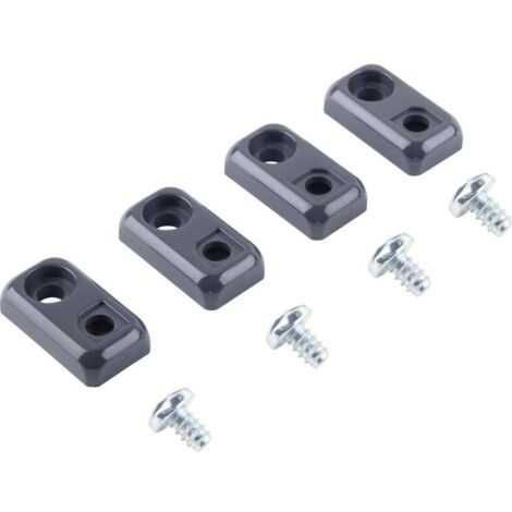 Bopla 96510004 Polycarbonate V0 gris graphite (RAL 7024) 4 pc(s) (1/2)