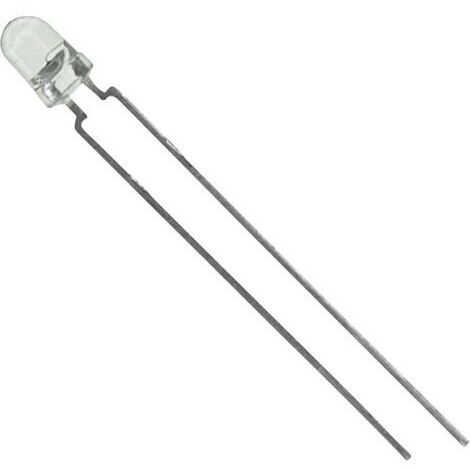 Vishay TLHO4200 LED orange rond 3 mm 10 mcd 44 ° 30 mA 2.4 V Q531311 (1/3)