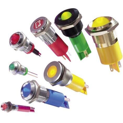 Lot De 5 Feux De Signalisation LED Pour Train Miniature échelle HO - Hauteur 8.3 Cm - Alimentation 3V/12V