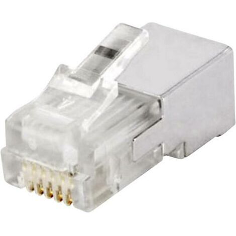 Fiche modulaire mâle econ connect MPL6/6RG RJ12 mâle, droit Pôle: 6 métal 1 pc(s) Y991751 (1/4)