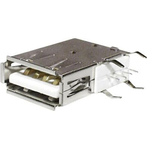 Embase USB-A econ connect USBBUVA embase femelle horizontale USB 2.0 1 port 1 pc(s) Y991861 (1/4)