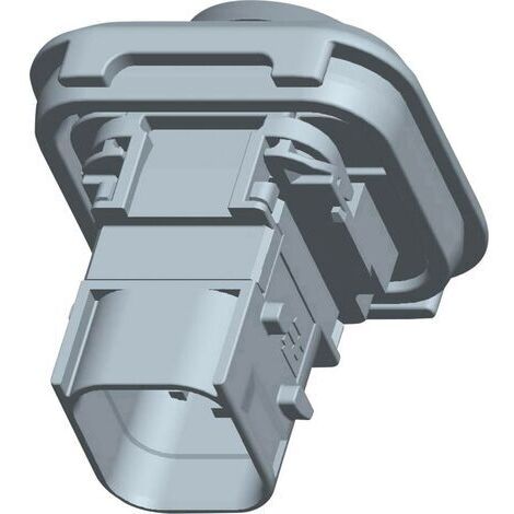 TE Connectivity Boîtier femelle pour platines série HDSCS, MCP Nbr total de pôles 6 1-1703820-1 1 pc(s) Y993451 (1/5)