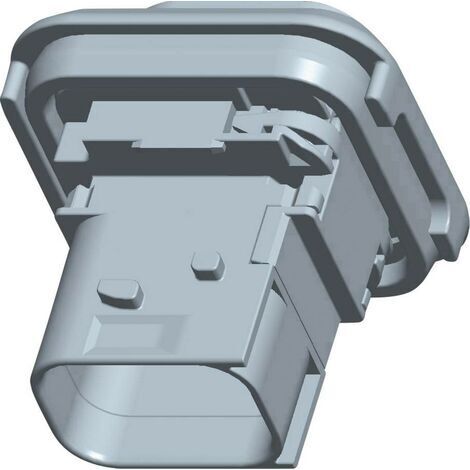 TE Connectivity Boîtier femelle pour platines série HDSCS, MCP Nbr total de pôles 8 1-1564416-1 1 pc(s) Y993621 (1/5)