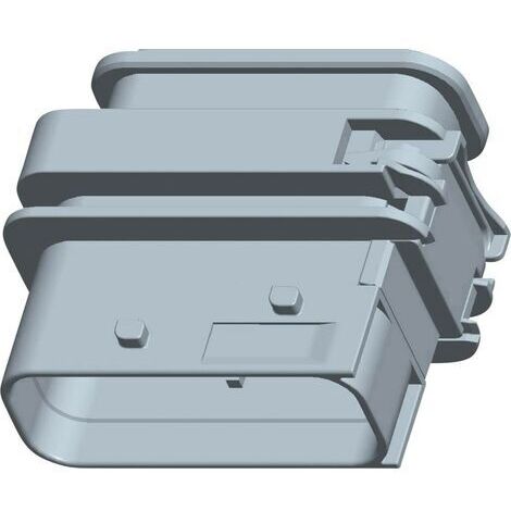 TE Connectivity Boîtier femelle pour platines série HDSCS, MCP Nbr total de pôles 15 1-1564530-1 1 pc(s) Y998731 (1/5)