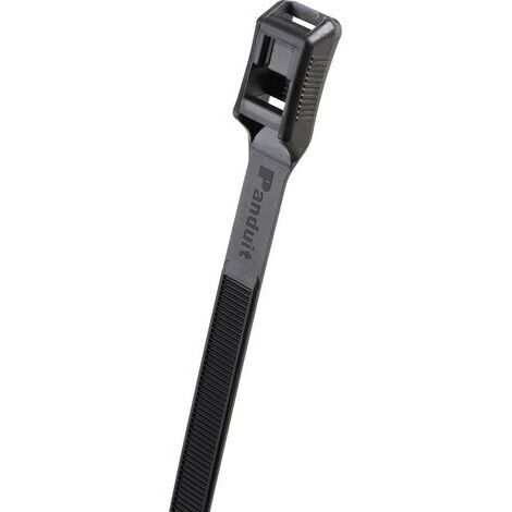 Panduit HV965-C0 HV965-C0 Serre-câble 265 mm 8.90 mm noir stabilisé aux UV, pour une application robuste, avec design de la tête arrondi 1 pc(s) Y944801 (1/5)
