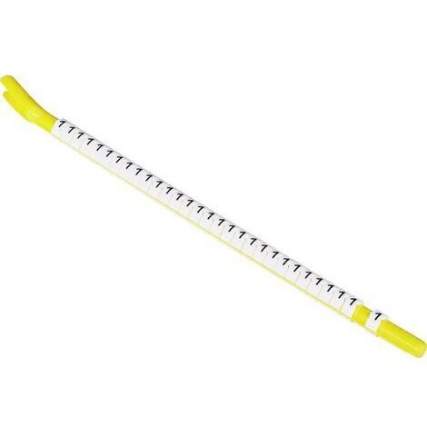 TE Connectivity STD03W-9 Clip de marquage Impression 9 Plage de Ø extérieur 1.90 à 2.65 mm 070440-000 Y847641 (1/4)
