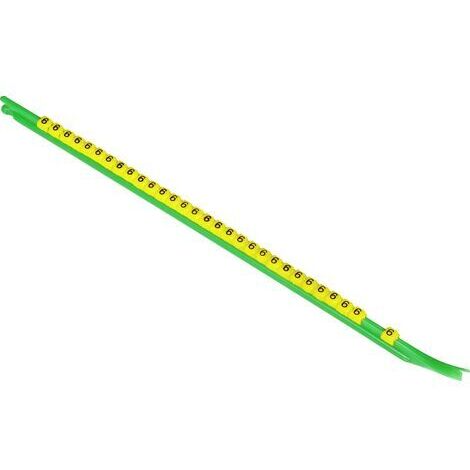 TE Connectivity STD06Y-9 Clip de marquage Impression 9 Plage de Ø extérieur 2.60 à 3.50 mm 978452-000 Y845951 (1/5)