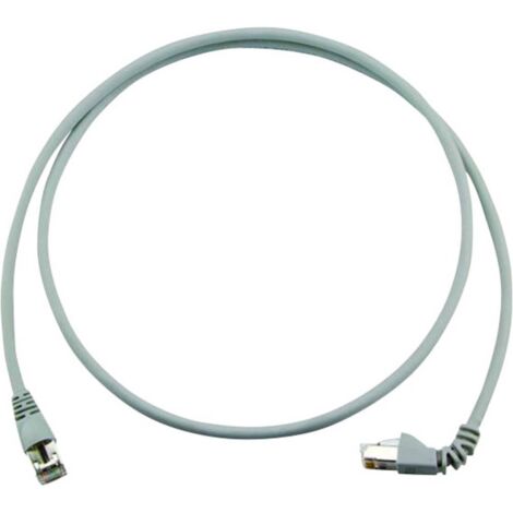 Telegärtner 100008305 RJ45 Câble réseau, câble patch CAT 6a S/FTP 2.00 m gris ignifuge, sans halogène 1 pc(s) Y628911 (1/4)