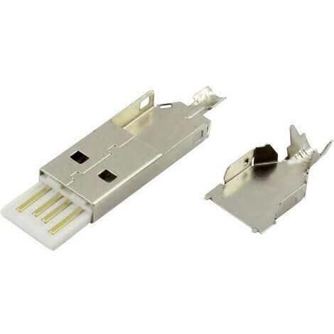 Connfly DS1107-WN0 Mâle USB type A mâle, droit Contenu: 1 pc(s) Y079581 (1/2)