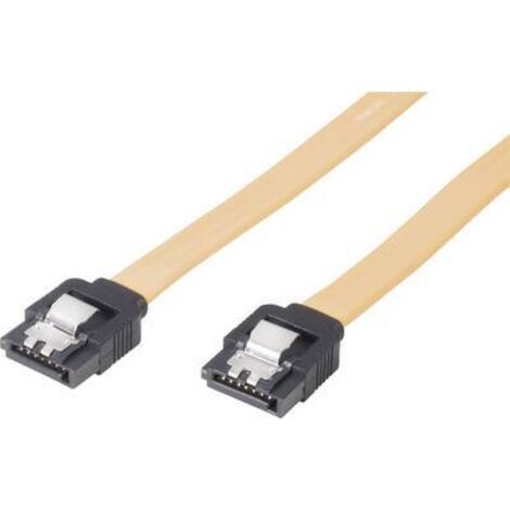 Renkforce disque dur Câble de raccordement [1x SATA femelle 7 pôles - 1x SATA femelle 7 pôles] 0.30 m jaune Y034371