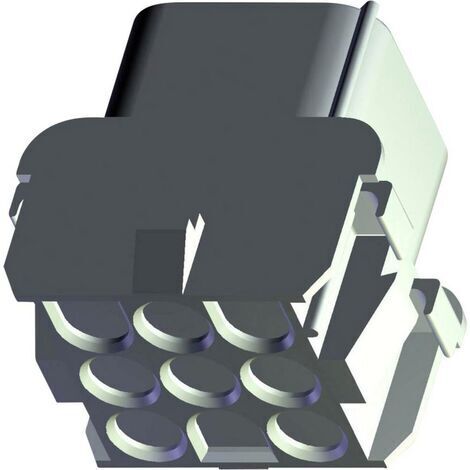 TE Connectivity Boîtier femelle pour câble série Universal-MATE-N-LOK Nbr total de pôles 3 927231-3 1 pc(s) W776091 (1/3)