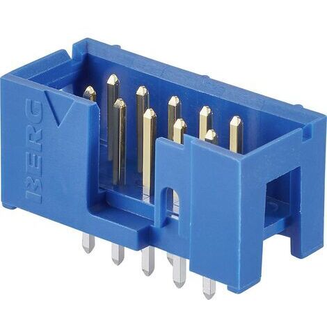 FCI 75869-302LF Connecteur fil à carte Pas: 2.54 mm Nbr total de pôles: 14 Nbr de rangées: 2 1 pc(s) W794471 (1/4)
