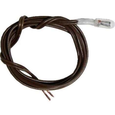 BELI-BECO 2216 Ampoule incandescente subminiature 16 V 0.8 W Câble de connexion clair 1 pc(s) W241161