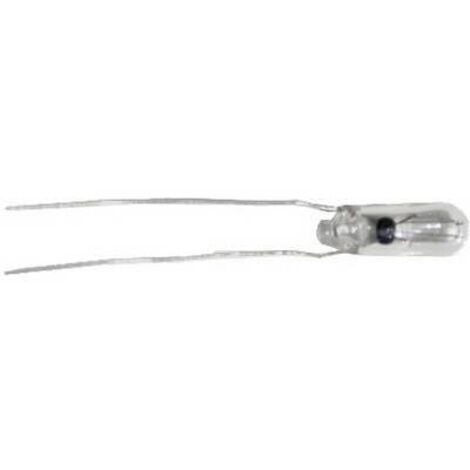 BELI-BECO 95019 Ampoule incandescente subminiature 19 V 0.67 W fils aux extrémités clair 1 pc(s) W241331 (1/2)