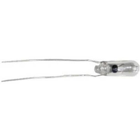 BELI-BECO 6209 Ampoule incandescente subminiature 7.50 V 0.35 W fils aux extrémités clair 1 pc(s) W241891 (1/2)