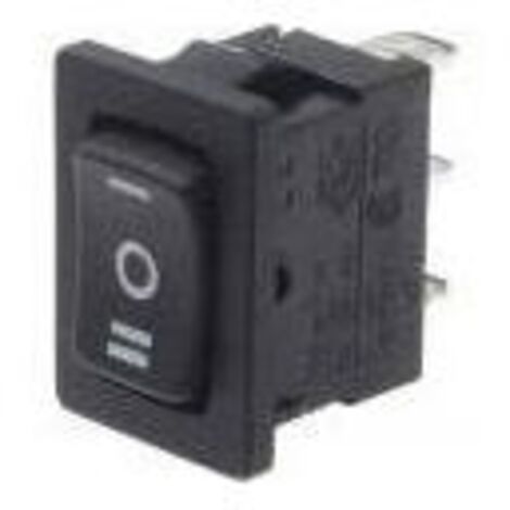 INTERRUPTEUR À BASCULE 250 V 10 A 1 X ON/OFF/ON INTERBÄR 3632-100.22