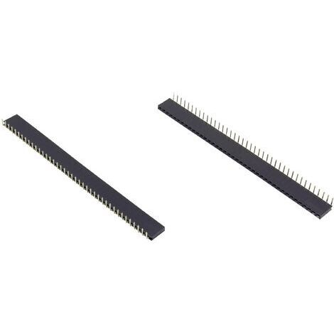 Connfly Barrette femelle (standard) Nbr de rangées: 1 Nombre de pôles par rangée: 40 DS1024-140R2 1 pc(s) W065601 (1/2)