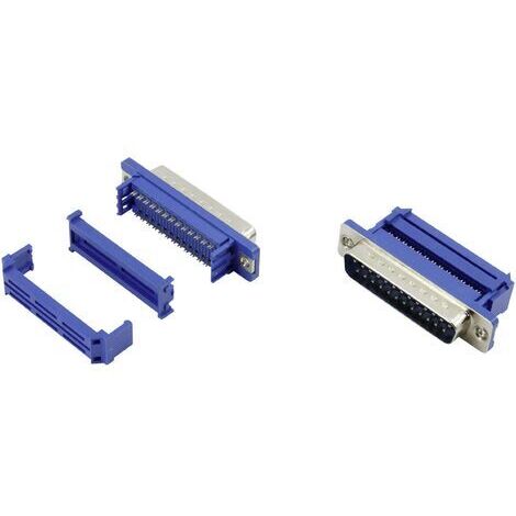 Connfly DS1036-25MPU2PX-YT SUB-D mâle 180 ° Nombre de pôles: 25 autodénudant 1 pc(s) W062561 (1/3)