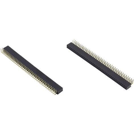 Connfly Barrette femelle (standard) Nbr de rangées: 1 Nombre de pôles par rangée: 6 DS1024-16R2 1 pc(s) W062881 (1/3)