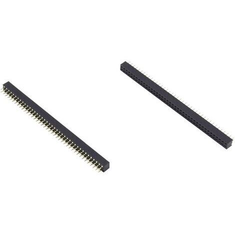 Connfly Barrette femelle (standard) Nbr de rangées: 2 Nombre de pôles par rangée: 3 DS1026-05-23S8BV 1 pc(s) W062411 (1/3)