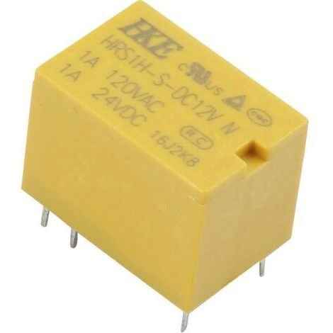 HKE HRS1H-S-DC12V Relais pour circuits imprimés 12 V/DC 3 A 1 inverseur (RT) 1 pc(s) S729471 (1/3)