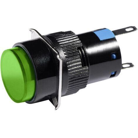 Barthelme 58500113 Voyant de signalisation LED vert 12 V DC/AC S945221 (1/3)