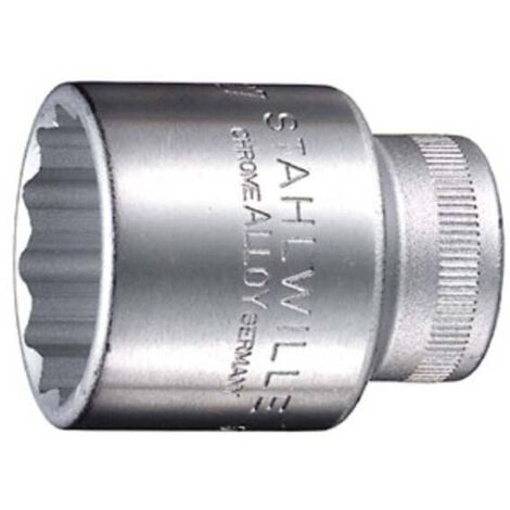 Douille 12 pans extérieurs 19 mm Longueur: 38 mm Stahlwille 03010019 Propulseur: 1/2" (12.5 mm) 1 pc(s) S906021 (1/3)