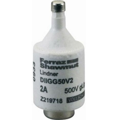 Mersen 00597.610700 Fusible Diazed Taille du fusible = DII 10 A 500 V S557411 (1/2)