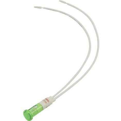 TRU COMPONENTS 1524026 Voyant standard avec ampoule vert 1 pc(s) S517581 (1/3)