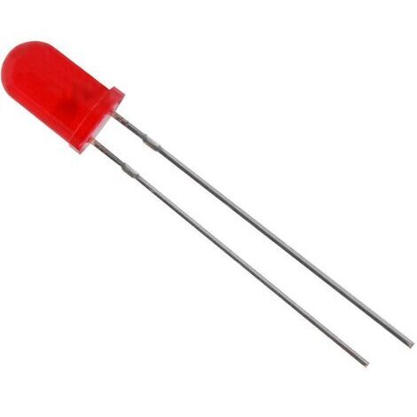 HuiYuan 5034R1D-ESB-E LED rouge rond 5 mm 2500 mcd 50 ° 20 mA 2.1 V S586441 (1/3)