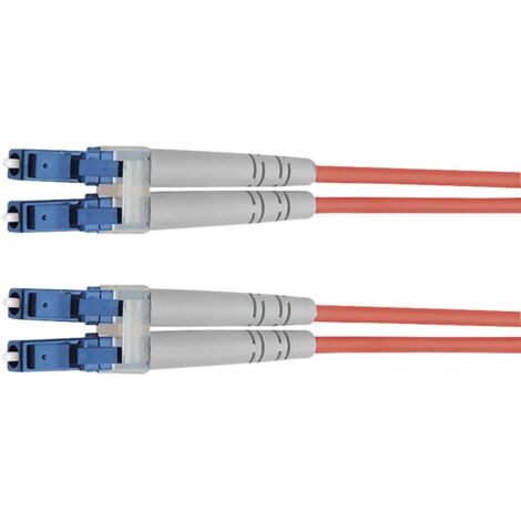 Telegärtner 100011410 fibre optique FO Câble de raccordement 5.00 m violet [1x LC mâle - 1x LC mâle] 50/125 µ Multimode OM4 S159031 (1/3)