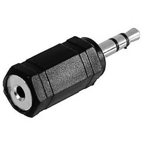 TRU COMPONENTS Adaptateur jack Jack mâle 3.5 mm - Jack femelle 2.5 mm stéréo Nombre de pôles:3 1 pc(s) S306971 (1/2)