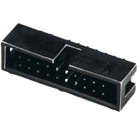 TRU COMPONENTS TC-02747-20-1-00-2 Embase mâle Pas: 2.54 mm Nbr total de pôles: 20 Nbr de rangées: 2 1 pc(s) S878851 (1/3)