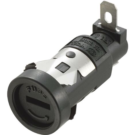 TRU COMPONENTS MF-500 Porte-fusible Adapté pour (fusibles) fusible 5 x 20 mm 10 A 250 V/AC 1 pc(s) S849581