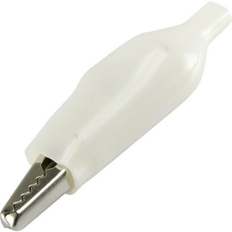 TRU COMPONENTS 93038c44 Pince crocodile noir Longueur: 55 mm 1 pc(s) S860041 (1/2)