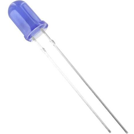 TRU COMPONENTS LED bleu rond 5 mm 500 mcd 50 ° 20 mA S442211 (1/4)