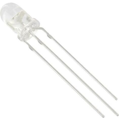TRU COMPONENTS 1577346 LED rouge, vert rond 5 mm 2200 mcd, 2650 mcd 35 ° 20 mA S442181 (1/3)