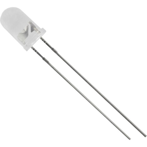 TRU COMPONENTS LED blanc rond 5 mm 2250 mcd 20 °, 25 ° 20 mA (1/2)