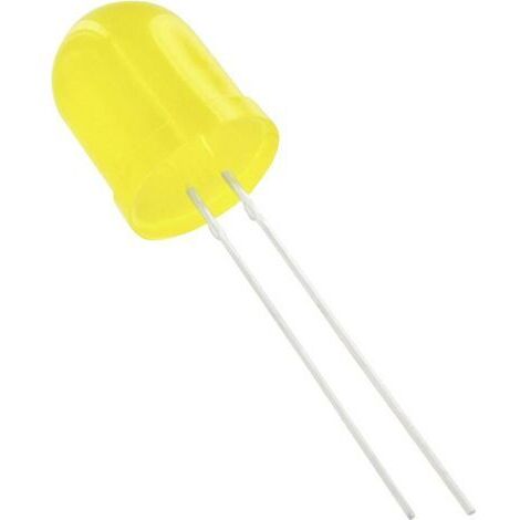 TRU COMPONENTS 1577512 LED jaune rond 10 mm 1750 mcd 50 ° 20 mA S443951 (1/4)