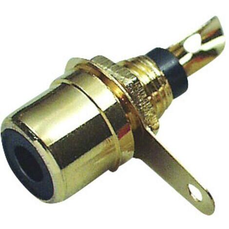 Cinch/RCA embase femelle, verticale TRU COMPONENTS 1578887 Nombre de pôles: 2 noir 1 pc(s) S466641 (1/3)