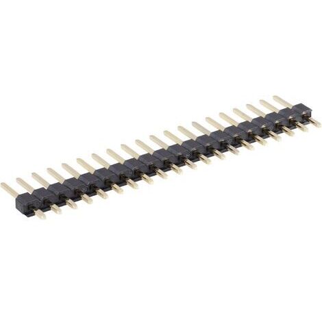 Barrette mâle (standard) TRU COMPONENTS 1581026 Nbr total de pôles 20 Pas: 2.54 mm 1 pc(s) S697581 (1/3)